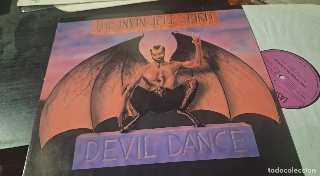 Discos de vinilo: INVINCIBLE SPIRIT - DEVIL DANCE 12&rdquo; MAXI ALEMANIA LAST CHANCE 1989 - TECHNO EBM DARKWAVE