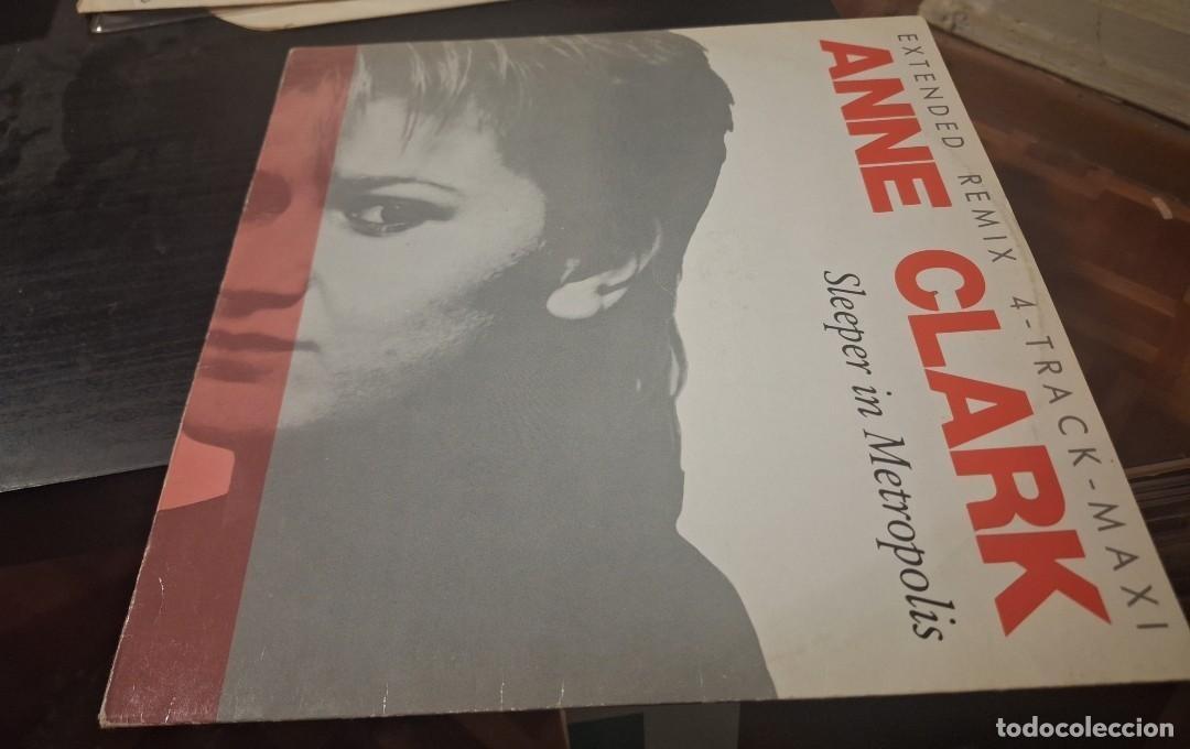 Discos de vinilo: ANNE CLARK - SLEEPER IN METROPOLIS 12&rdquo; MAXI ALEMANIA ROUGH TRADE 1984 SYNTH POP