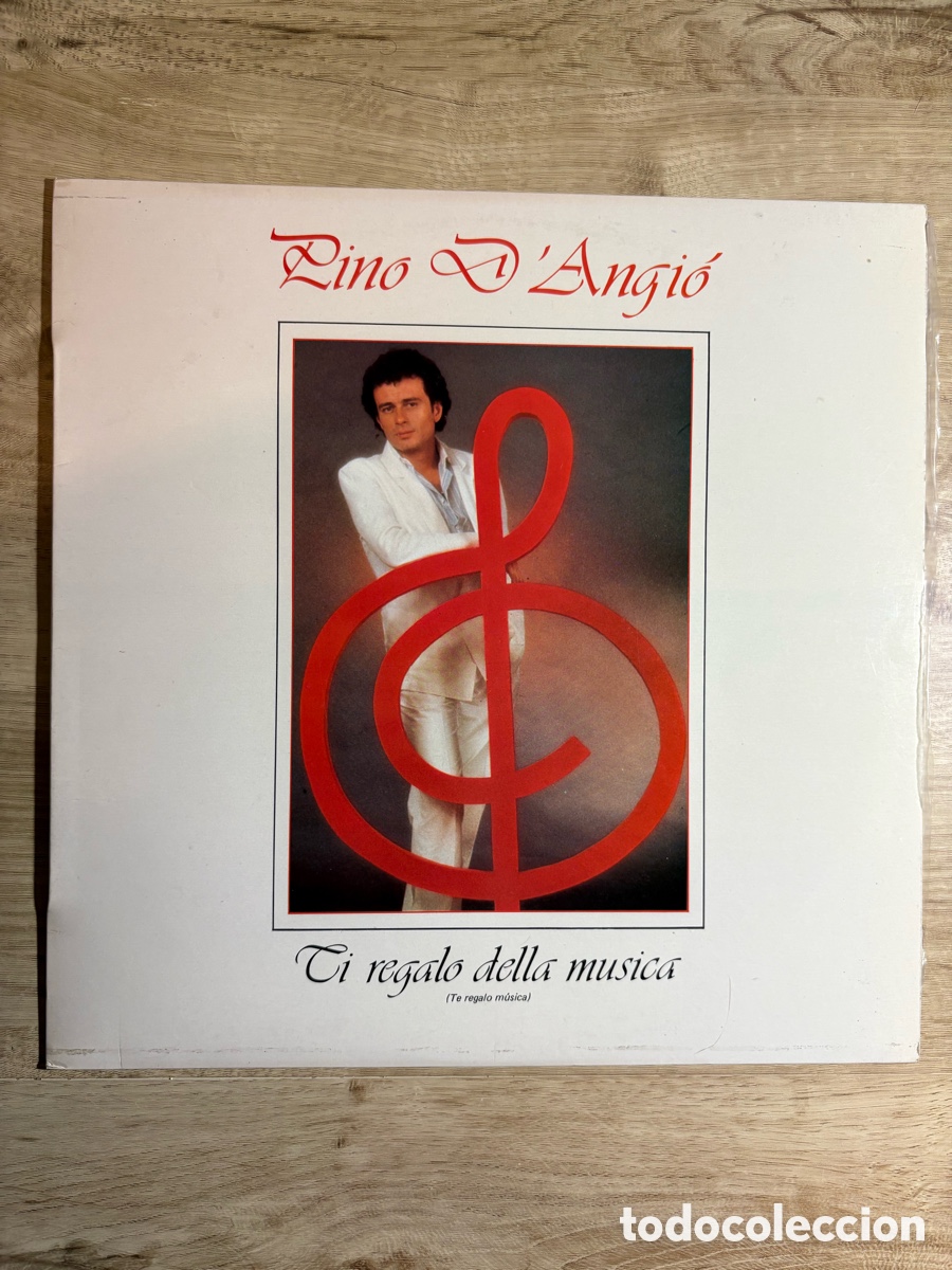 Discos de vinilo: Vinilo LP Lino D'Angi&ograve; - Ti regalo della m&uacute;sica (1996)
