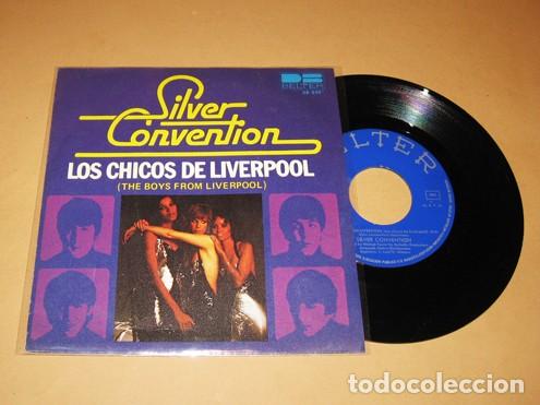 Discos de vinilo: SILVER CONVENTION - THE BOYS FROM LIVERPOOL (MEDLEY THE BEATLES DISCO VERSION) - SINGLE - 1977