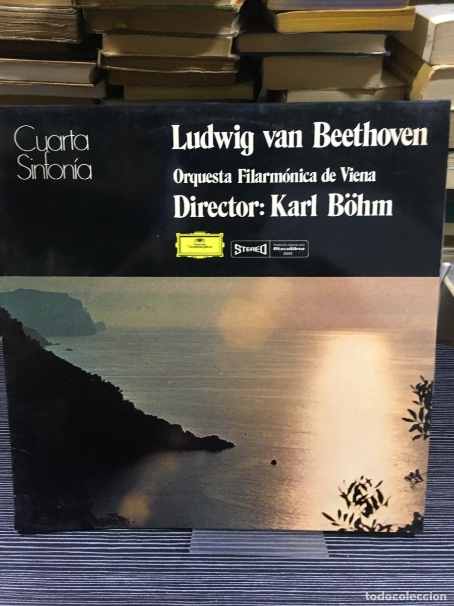 Discos de vinilo: Cuarta Sinfon&iacute;a L. van Beethoven / Karl B&ouml;hm - Foto 1