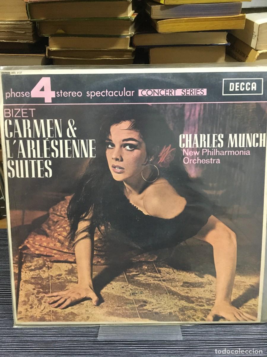 Discos de vinilo: Carmen & L'Arl&eacute;sienne Bizet / Charles Munch