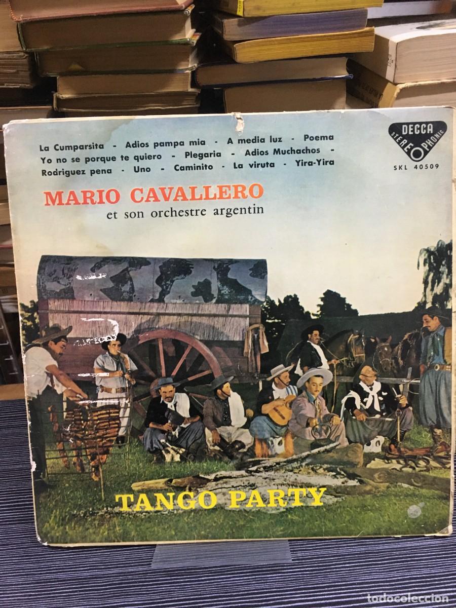 Discos de vinilo: Tango Party Mario Cavallero Decca - Foto 1