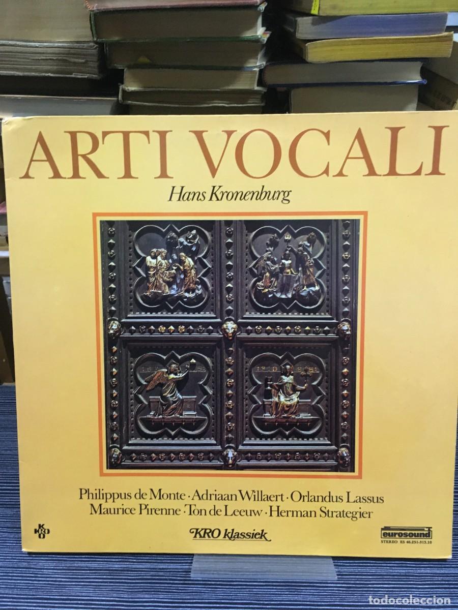 Discos de vinilo: Arti Vocali Hans Kronenburg Eurosound