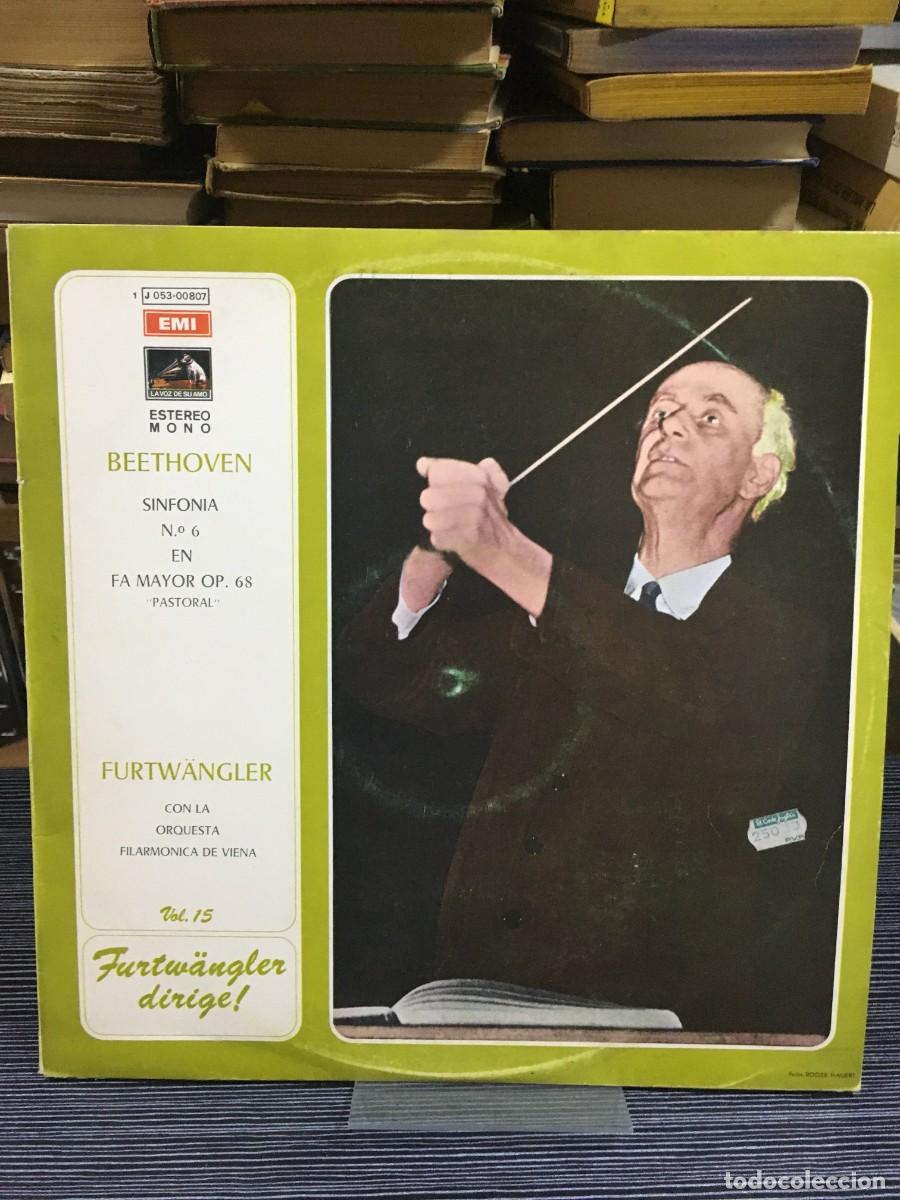 Discos de vinilo: Sinfon&iacute;a N&ordm; 6 &rdquo;Pastoral&rdquo; Beethoven / Furtw&auml;ngler EMI (La Voz de su Amo)