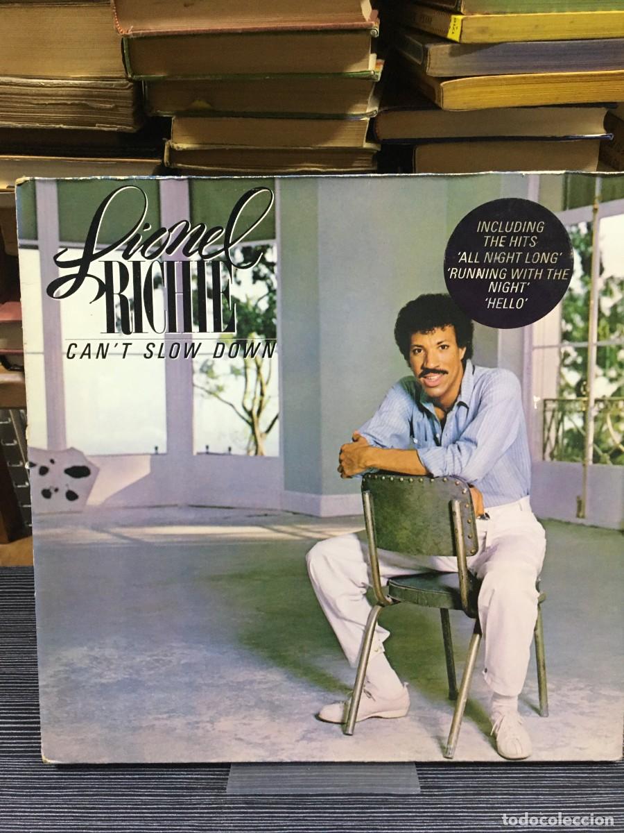 Discos de vinilo: Can't Slow Down Lionel Richie