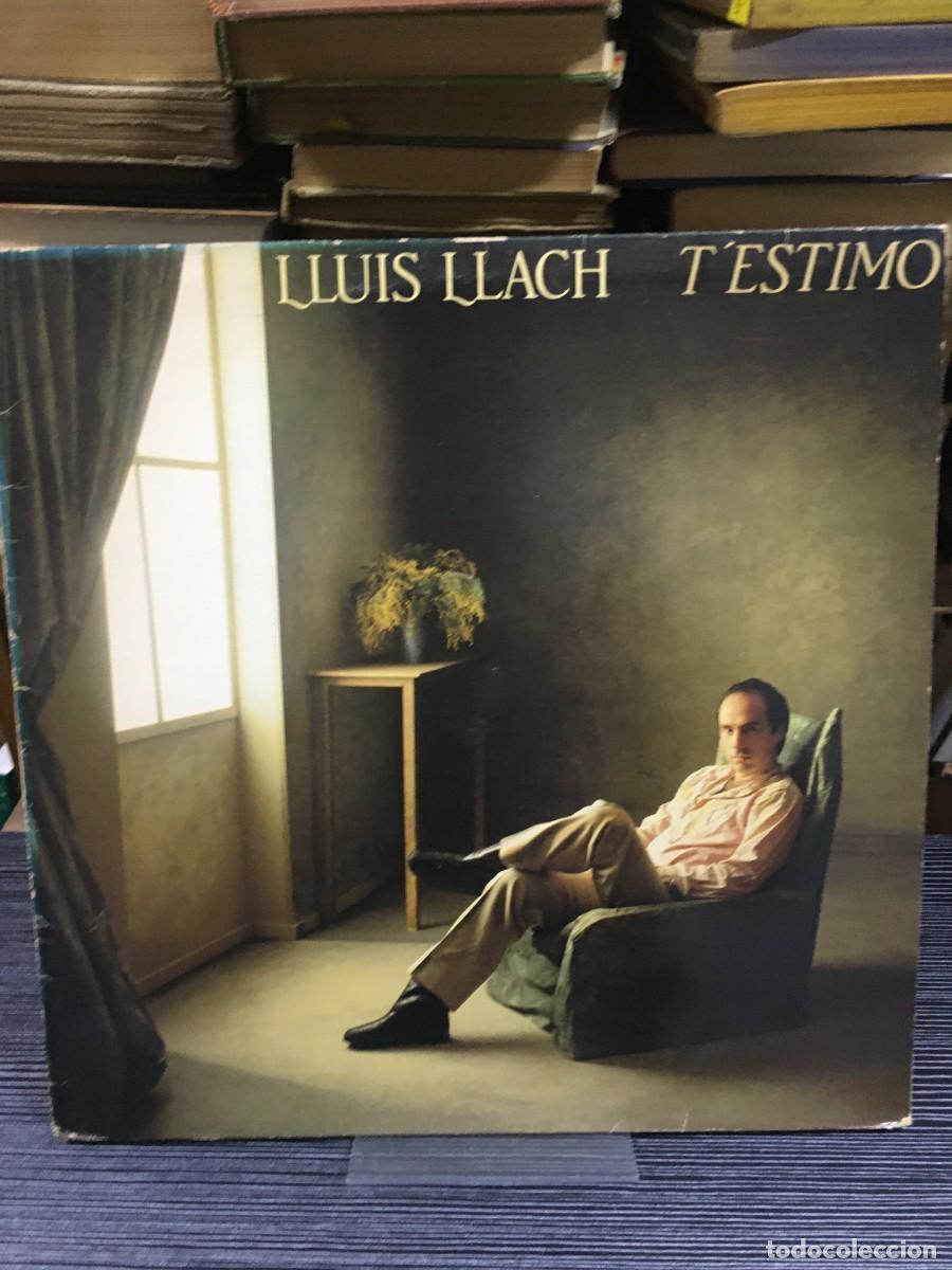 Discos de vinilo: T'estimo Llu&iacute;s Llach Ariola
