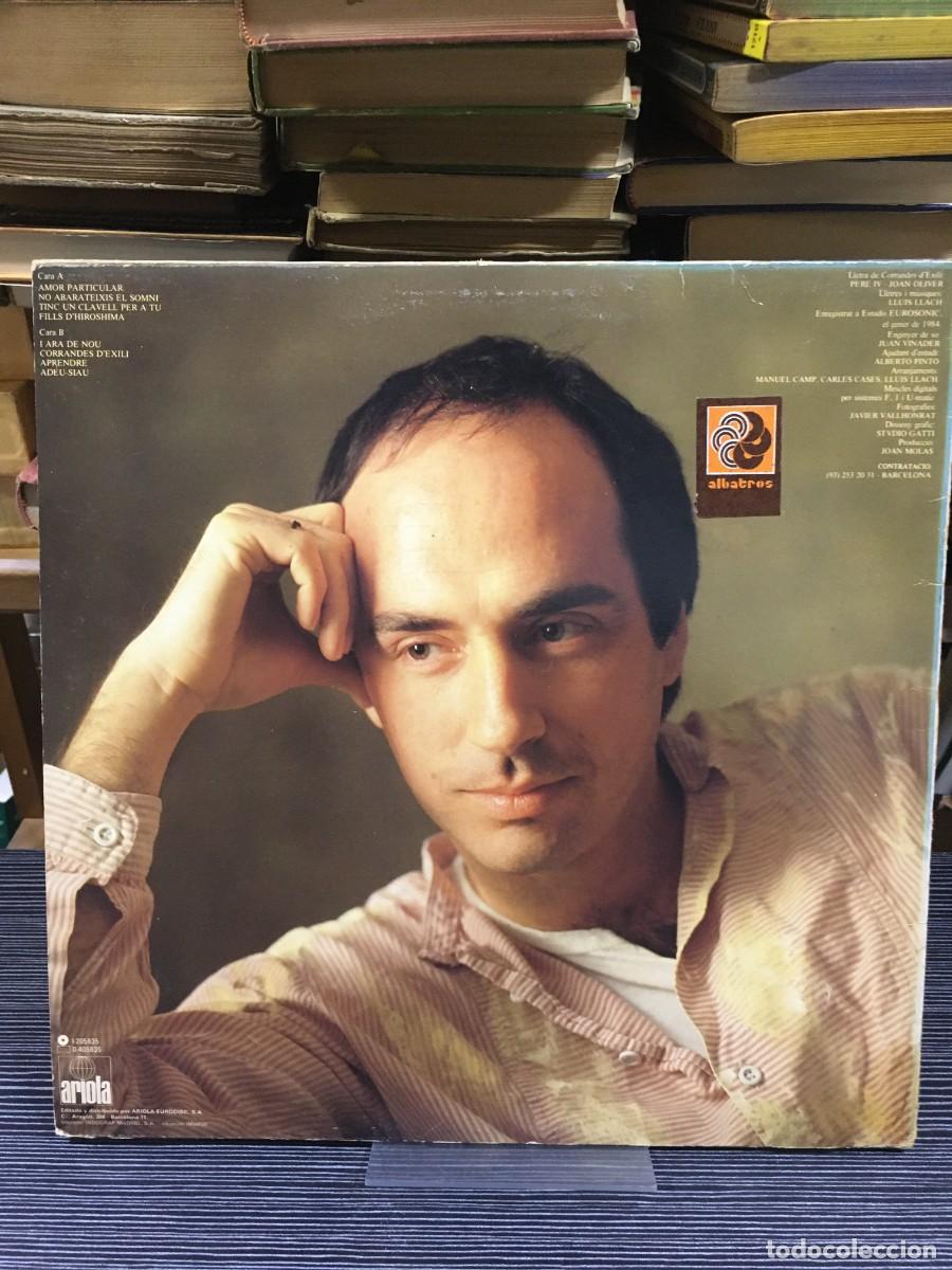 Discos de vinilo: Testimo Llu&iacute;s Llach Ariola - Foto 2