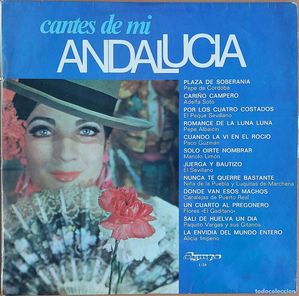 Discos de vinilo: Cantes de mi Andaluc&iacute;a - Varios - Foto 1