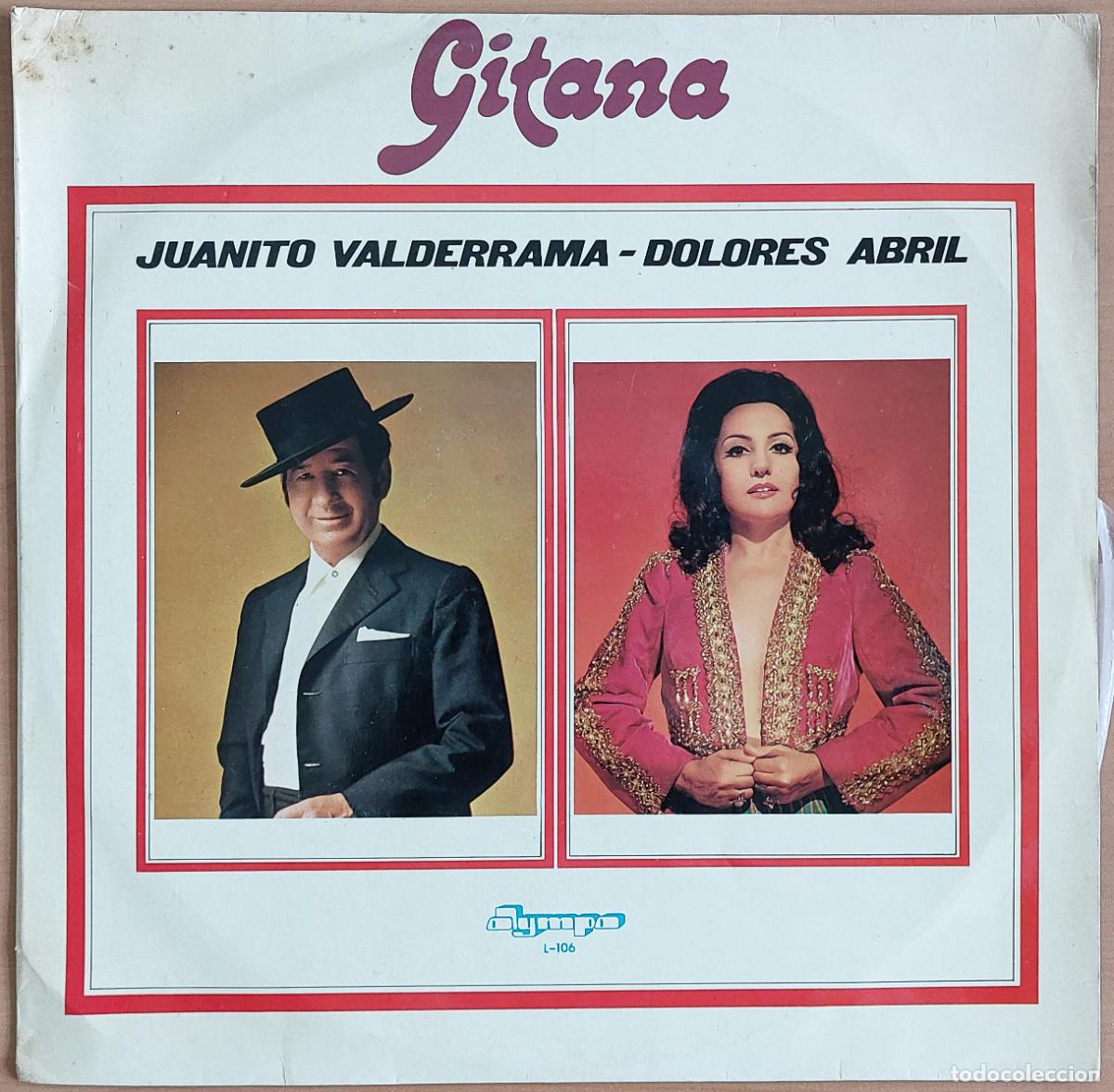 Discos de vinilo: Juanito Valderrama y Dolores Abril - Gitana - Foto 1