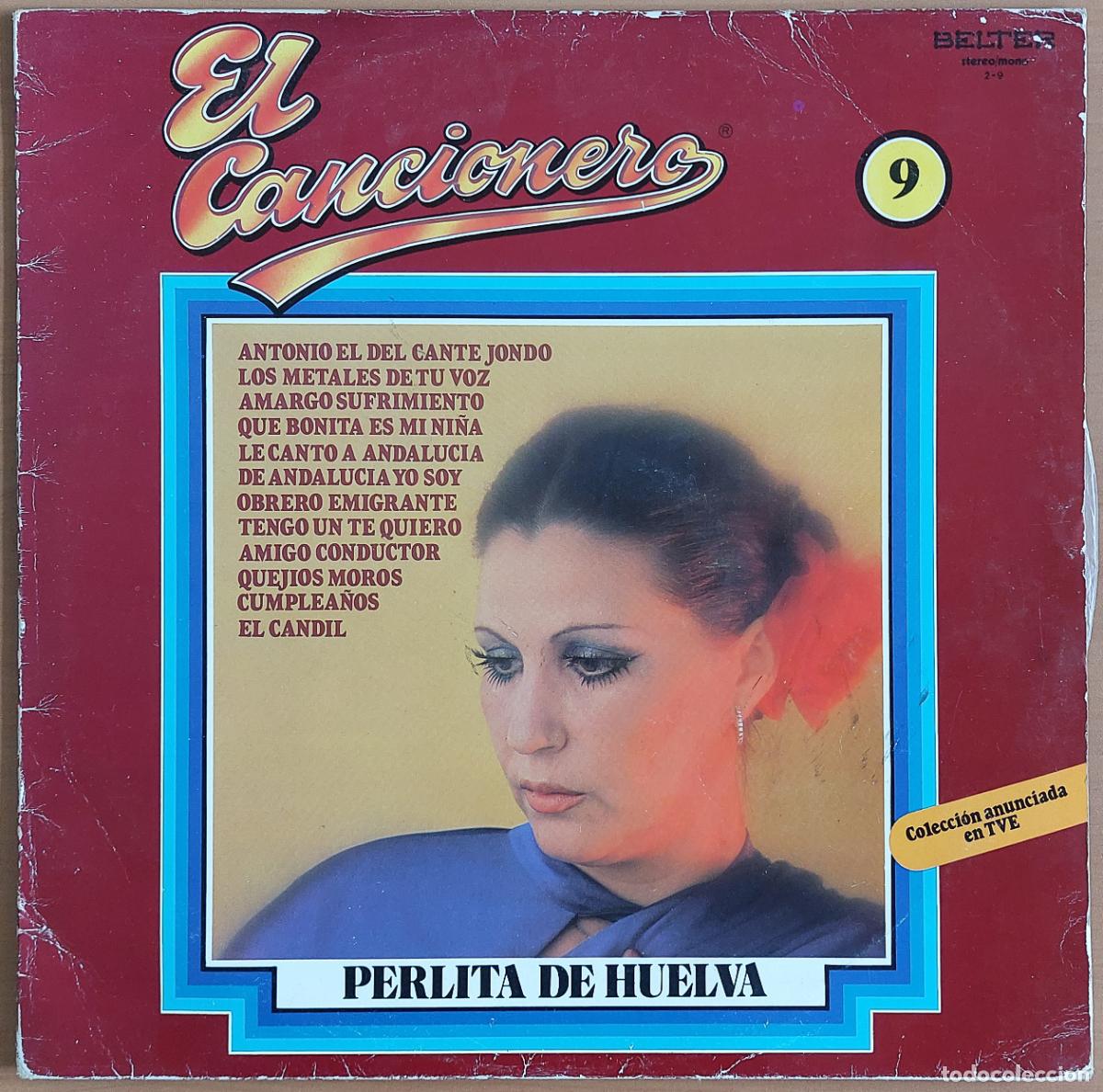 Discos de vinilo: Perlita De Huelva - El Cancionero - Perlita De Huelva