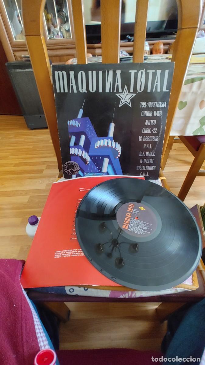 Discos de vinilo: MAQUINA TOTAL 2-LP MEGAMIX-ENCARTE