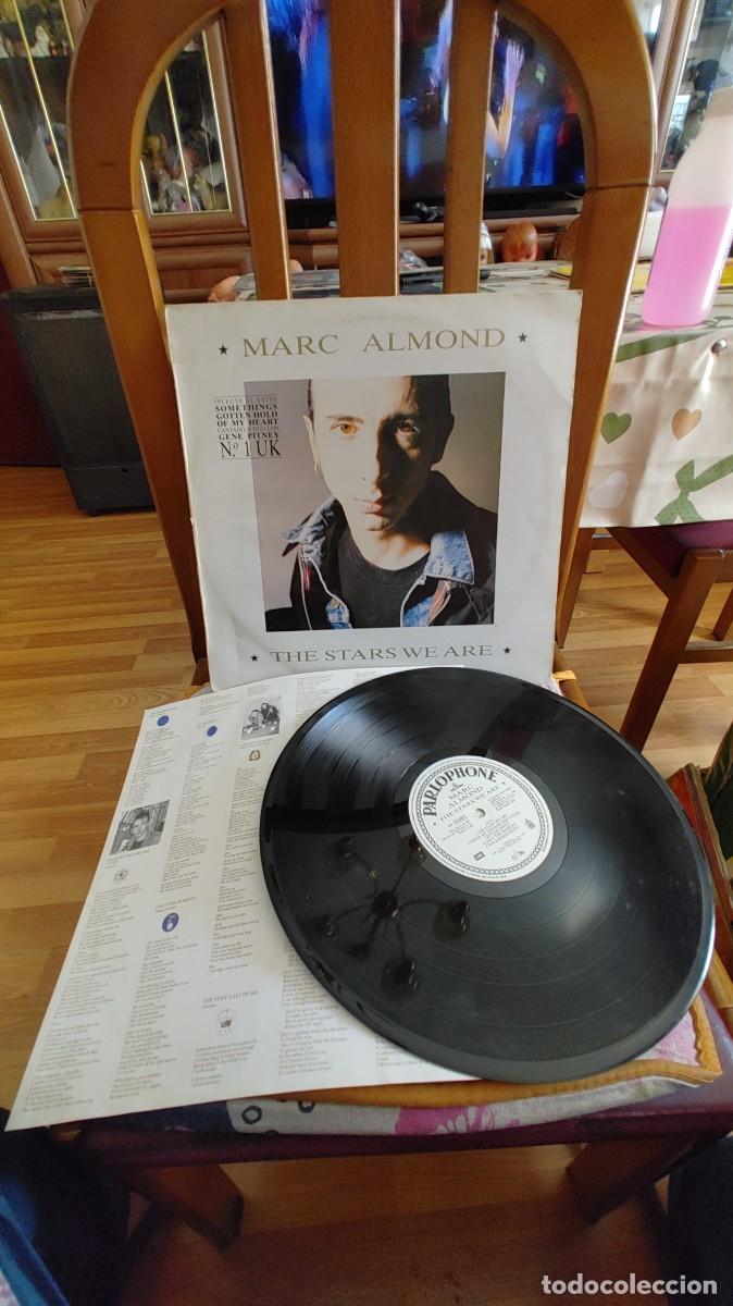 Discos de vinilo: MARC ALMOND-LP THE STARS WE ARE-ENCARTE LETRAS