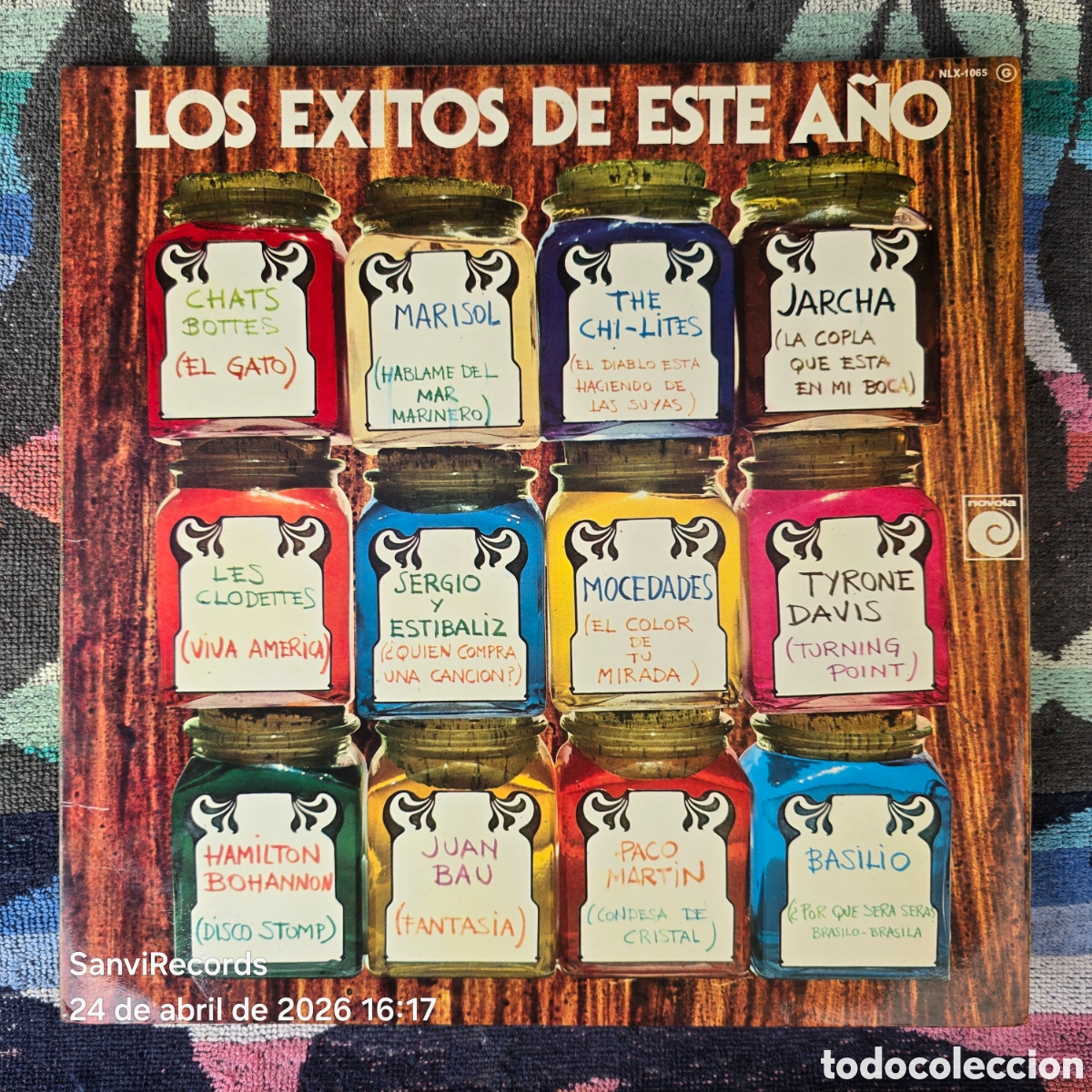 Discos de vinilo: [LP] LOS &Eacute;XITOS DE ESTE A&Ntilde;O (NOVOLA) (1976)