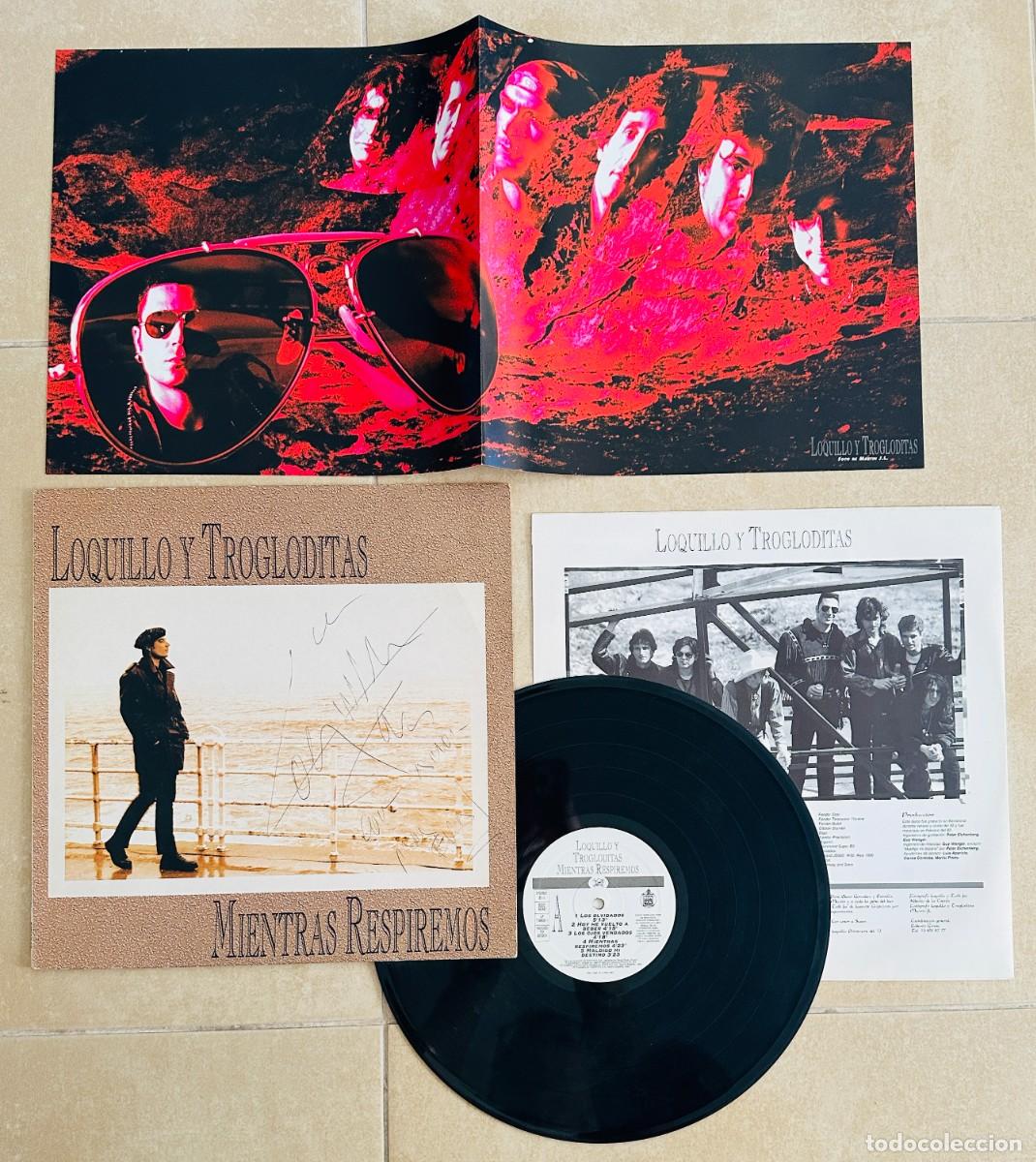 Discos de vinilo: LOQUILLO TROGLODITAS LP &rdquo; FIRMADO &rdquo; CON INSERT Y POSTER