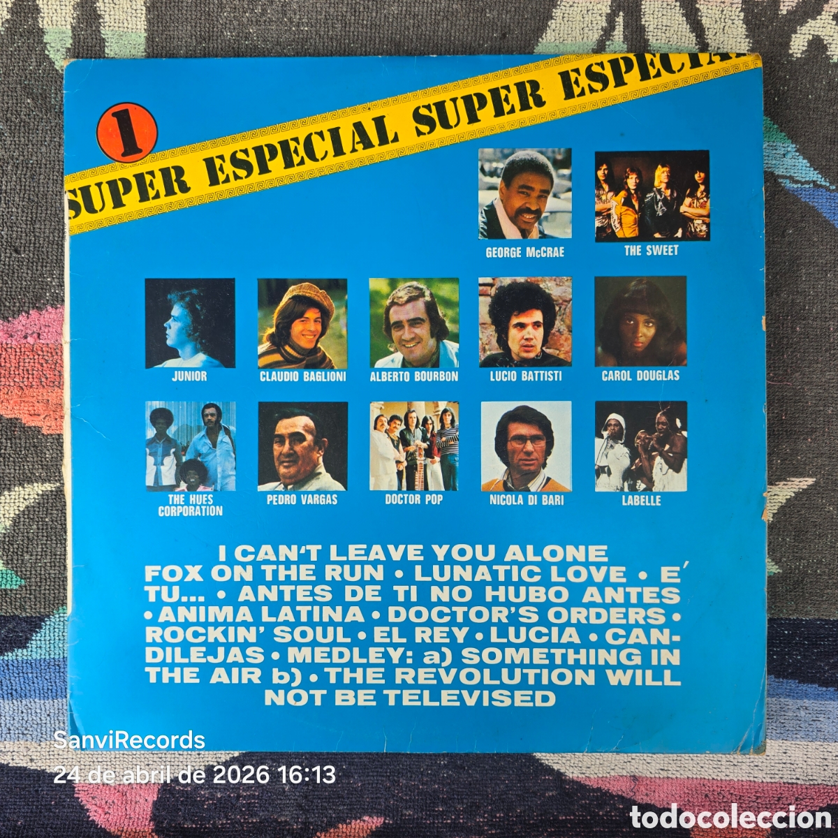 Discos de vinilo: [LP] SUPER ESPECIAL 1 (RCA VICTOR) (1975)