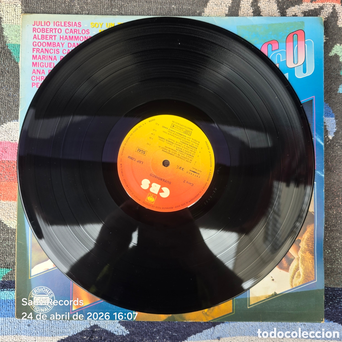 Discos de vinilo: [LP] SUPER DISCO (CBS) (1980) - Foto 2
