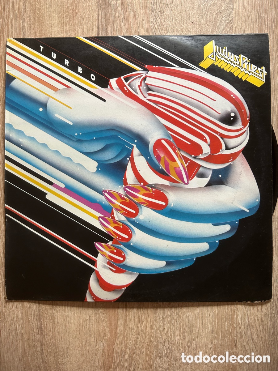 Dischi in vinile: LP JUDAS PRIEST - TURBO A&ntilde;o 1986 disco de vinilo