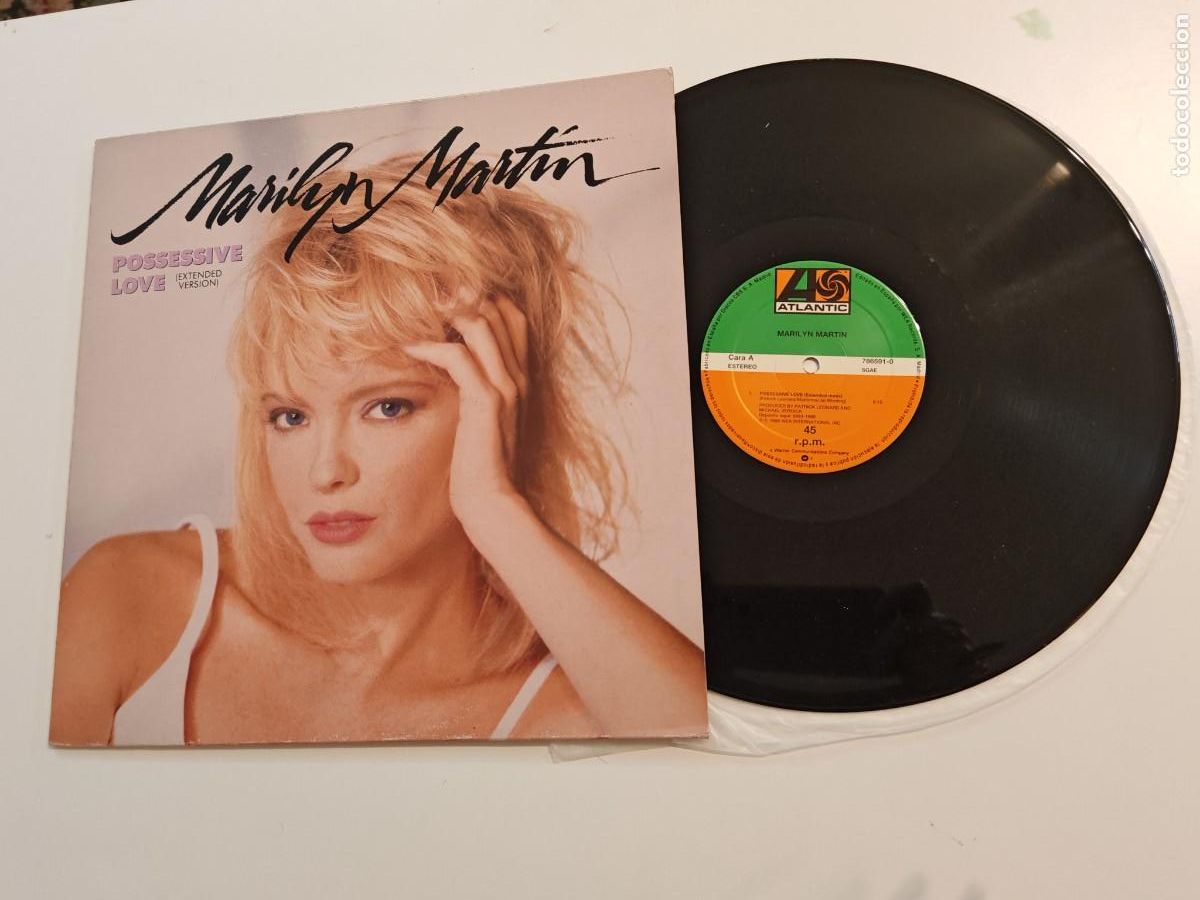 Discos de vinilo: MARILYN MARTIN Possessive love / Homeless MAXI SINGLE VINILO A&Ntilde;O 1988 ESPA&Ntilde;A 2 TEMAS TEMA DE MADONNA