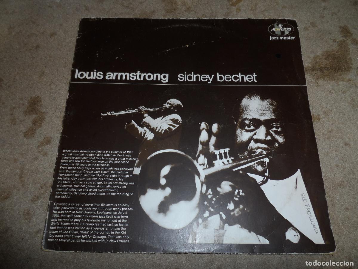 Discos de vinilo: Louis Armstrong / Sidney Bechet &ndash; Louis Armstrong / Sidney Bechet (NETHERLANDS 1975)