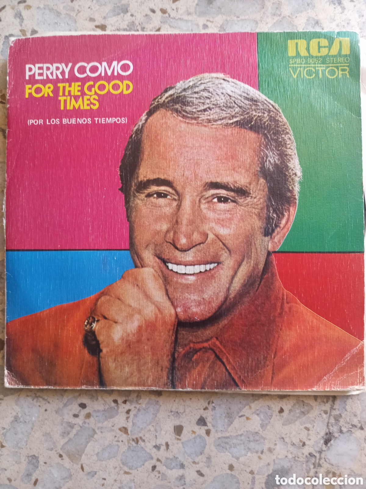 Discos de vinilo: SGL PERRY COMO FOR THE GOOD TIMES 1973 PROMO Y CON HOJA PROMO