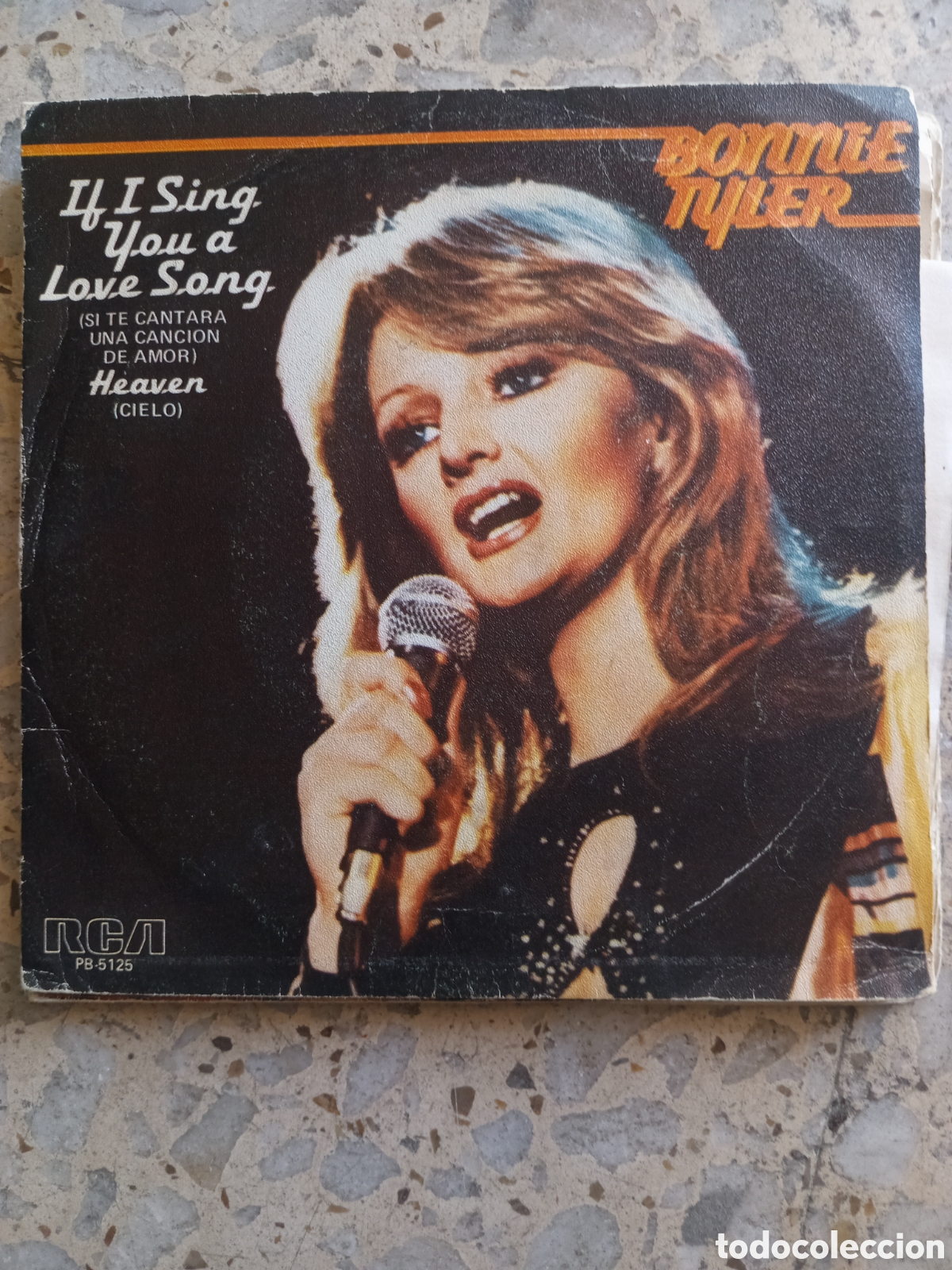 Discos de vinilo: SGL BONNIE TYLER IF I SING YOU A LOVE SONG 1978 PROMO