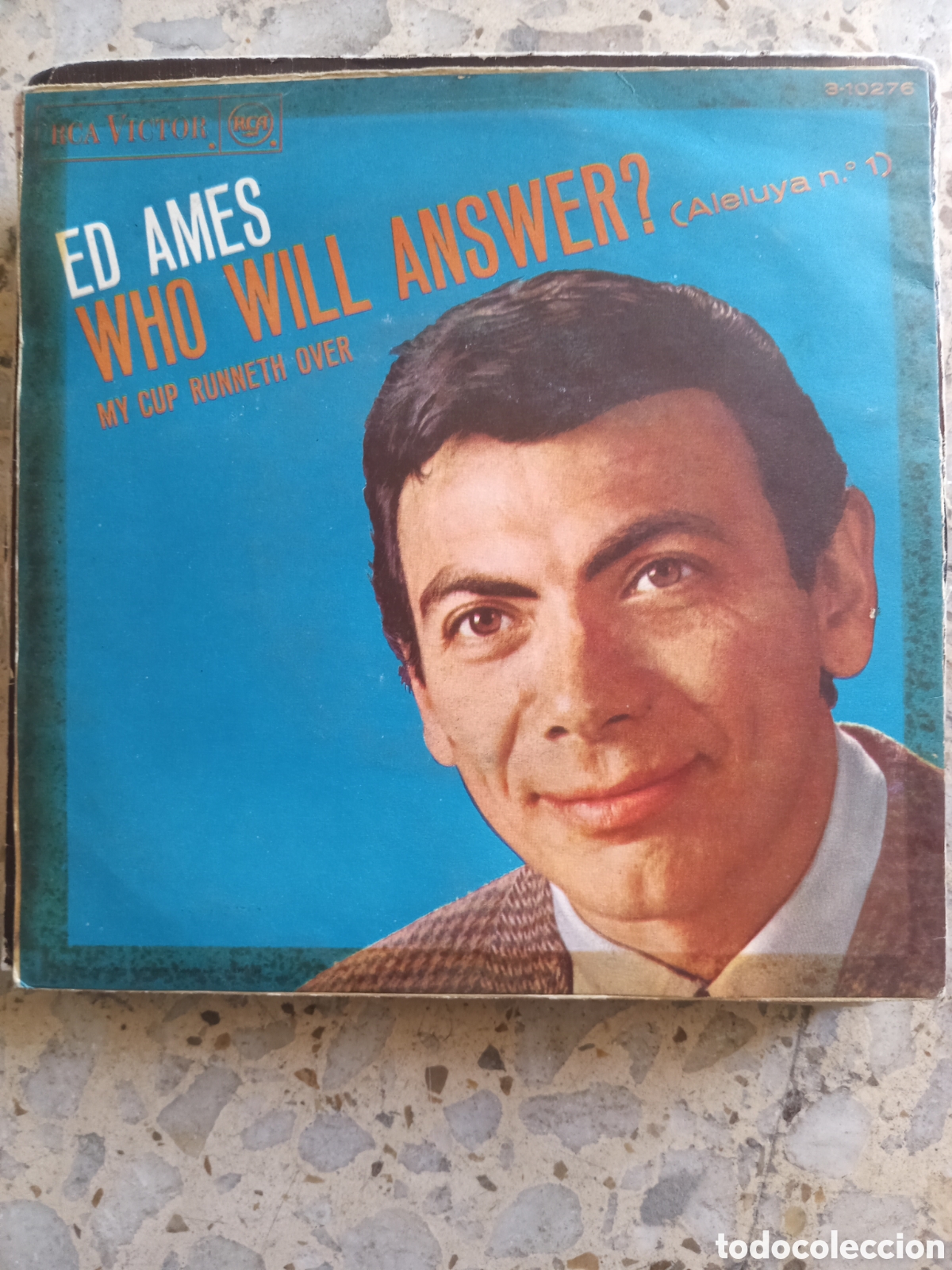 Discos de vinilo: SGL ED AMES WHO WILL ANSWER 1968 - Foto 2