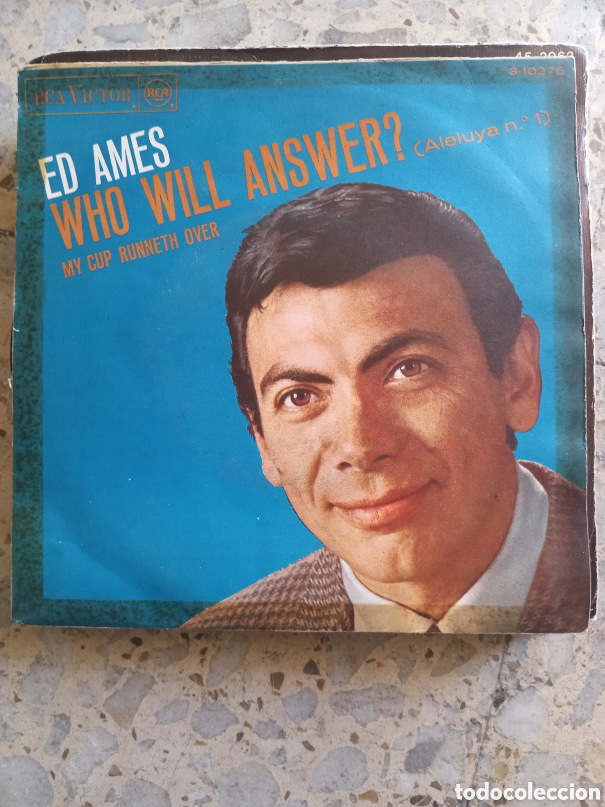 Discos de vinilo: SGL ED AMES WHO WILL ANSWER 1968 - Foto 1