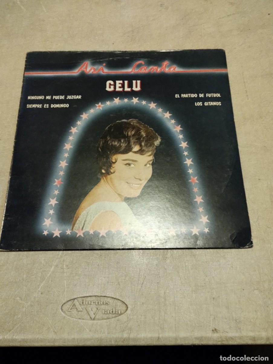 Discos de vinilo: GELU LP ASI CANTA GELU ESP.1981