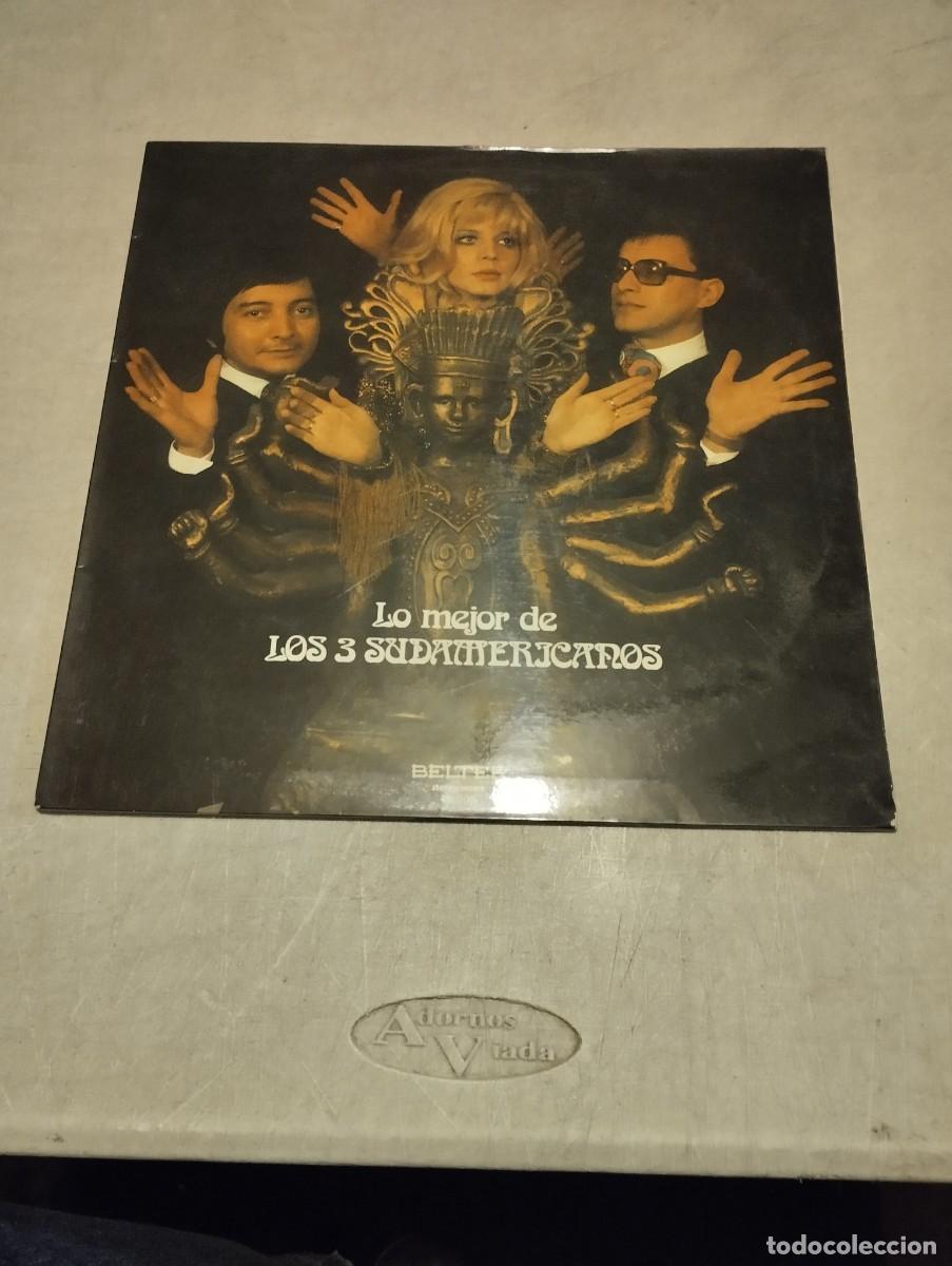 Discos de vinilo: LOS 3 SUDAMERICANOS LP LO MEJOR DE ESP.1971 PORTADA ABIERTA