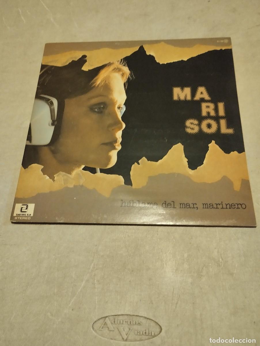 Discos de vinilo: MARISOL LP HABLAME DEL MAR MARINERO ESP.1976 PORTADA ABIERTA