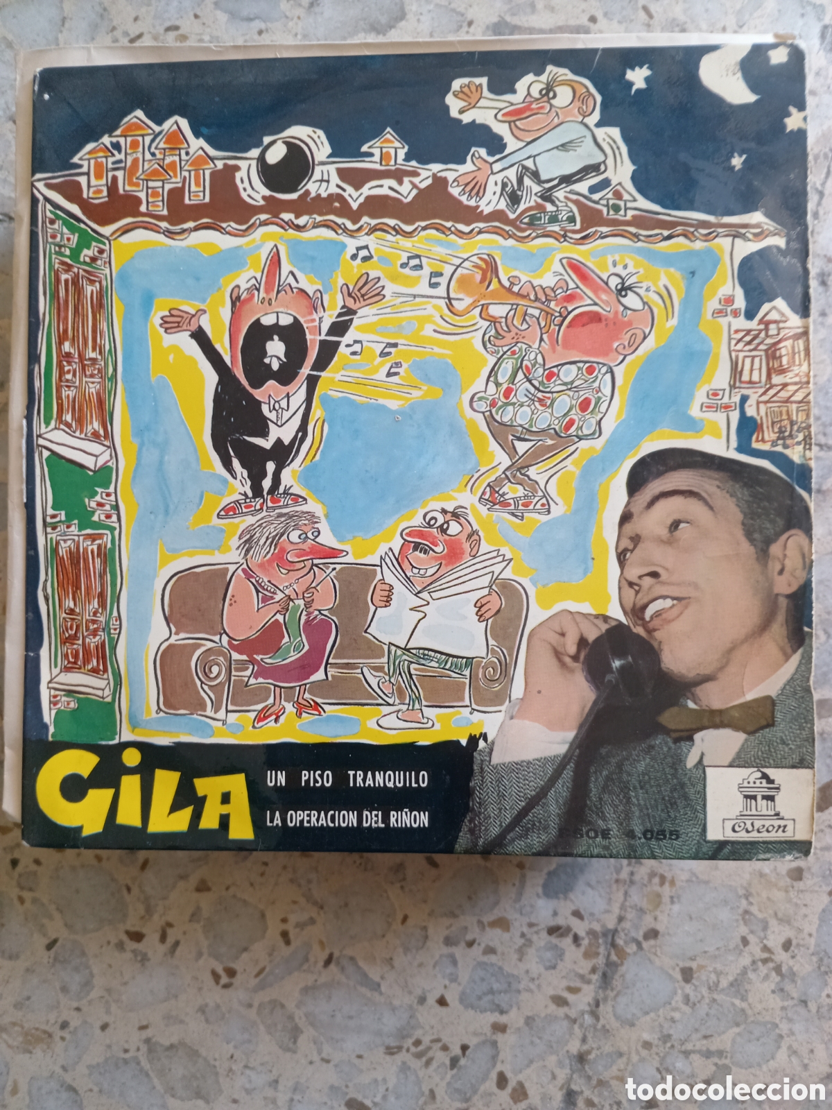 Discos de vinilo: SGL GILA UN PISO TRANQUILO 1958 - Foto 1