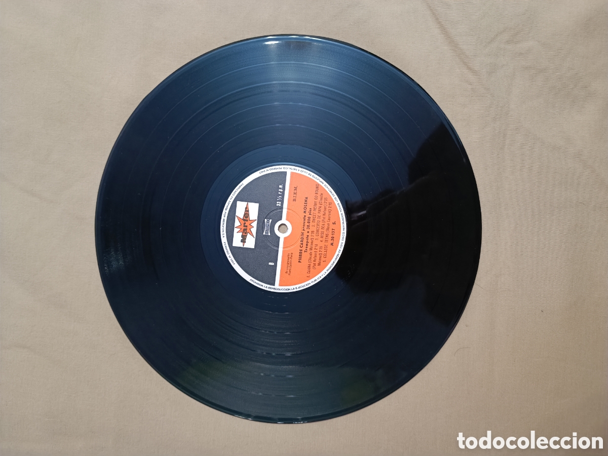 Discos de vinilo: Molena. Trompeta a 30.000 pies - Foto 3