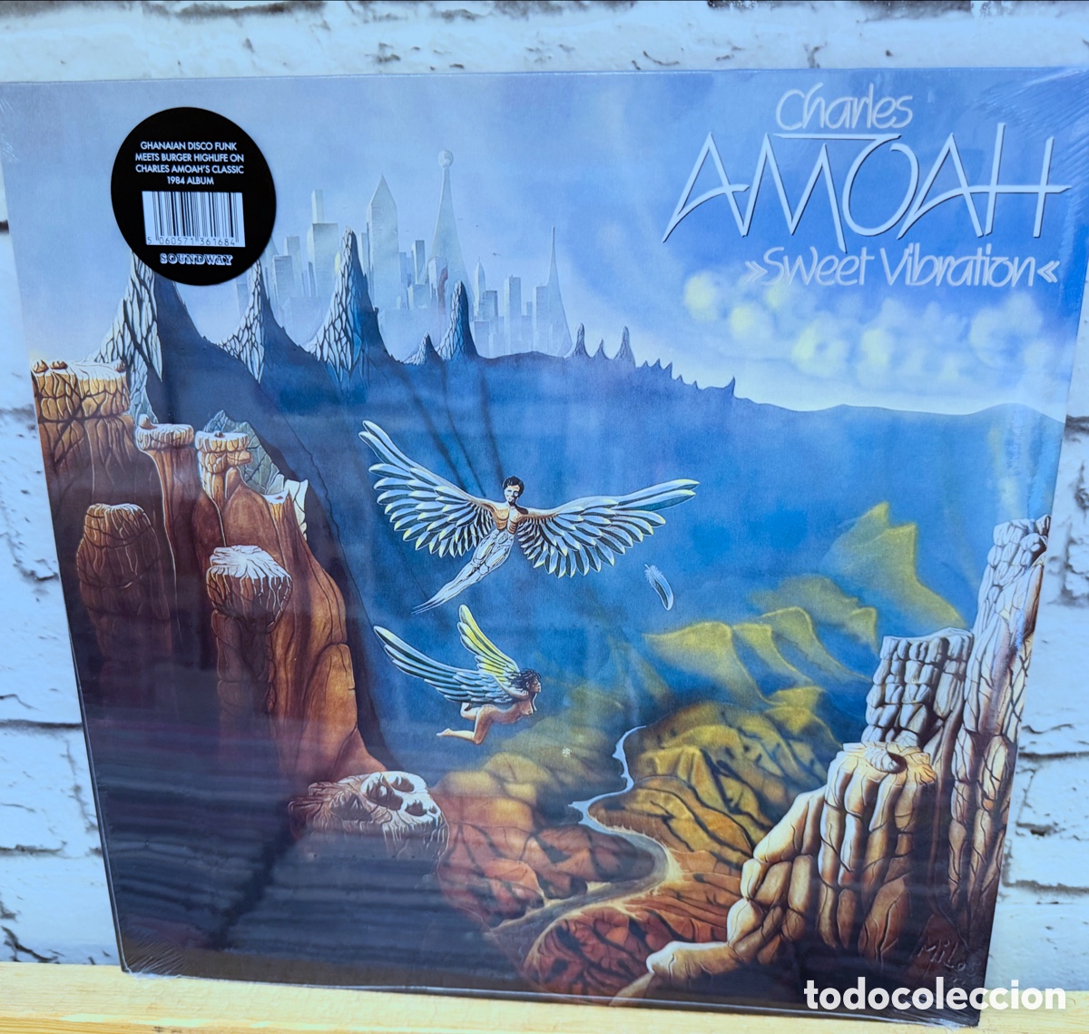 Discos de vinilo: Charles Amoah &lrm;&ndash; Sweet Vibration. Lp vinilo precintado.