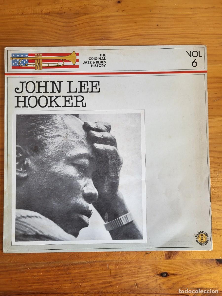 Discos de vinilo: JOHN LEE HOOKER. THE ORIGINAL JAZZ & BLUES HISTORY