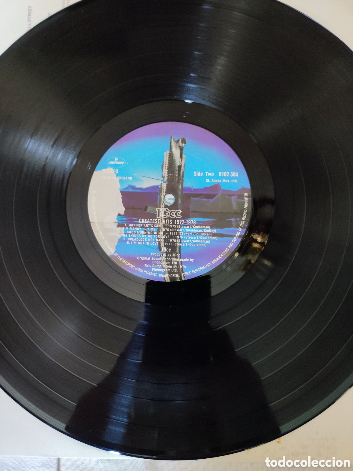 Discos de vinilo: 10CC - GREATEST HITS (1972-1978) - Foto 6