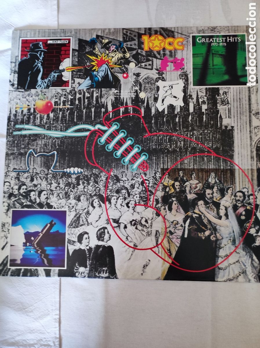 Discos de vinilo: 10CC - GREATEST HITS (1972-1978) - Foto 1