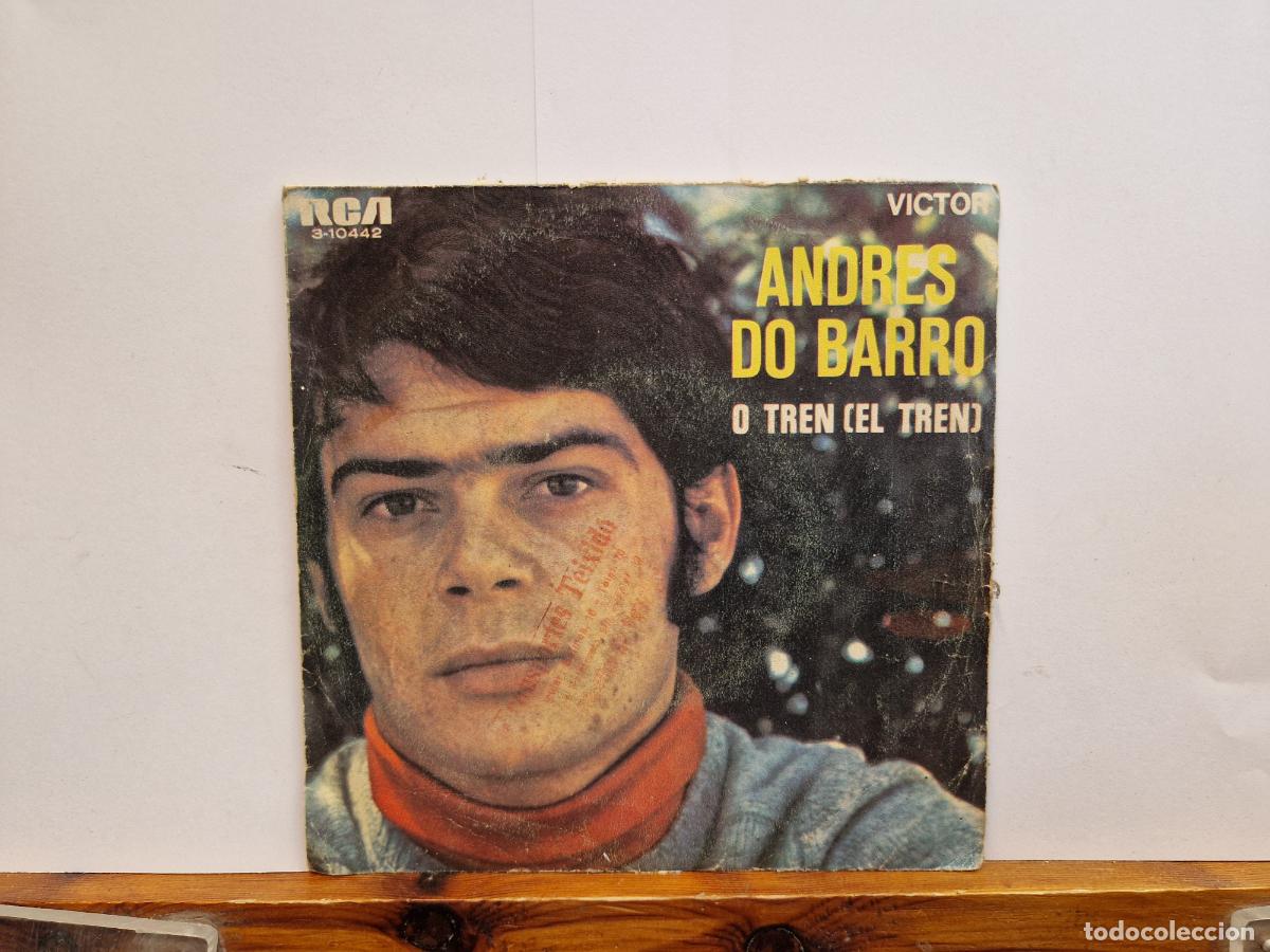 Discos de vinilo: SINGLE. ANDRES DO BARRO O TREN. - Foto 1
