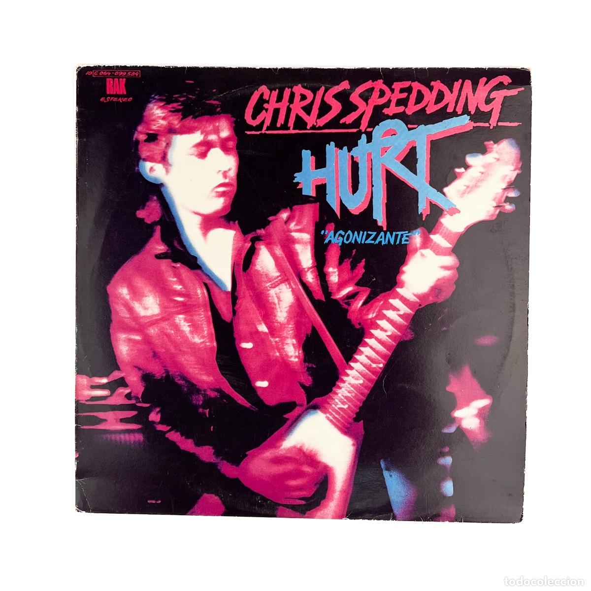 Disques de vinyle: LP. Chris Spedding. Hurt = Agonizante