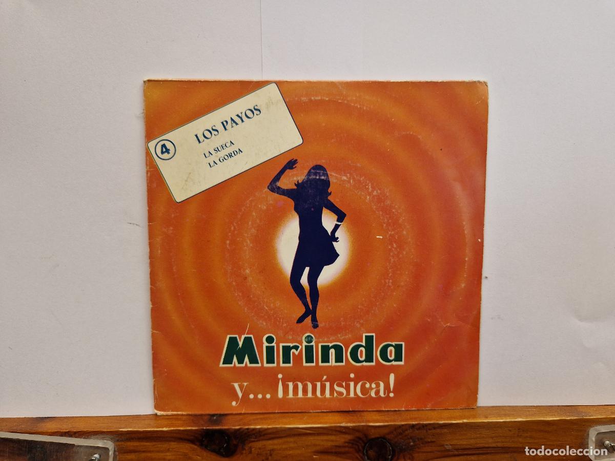 Discos de vinilo: SINGLE. MIRANDA Y MUSICA ! LA SUECA, LA GORDA. - Foto 1