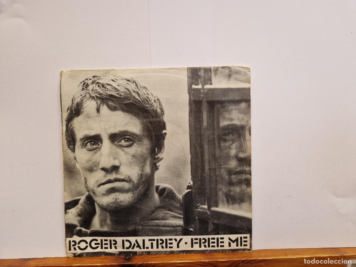 Discos de vinilo: SINGLE. ROGER DALTREY-FREE ME.