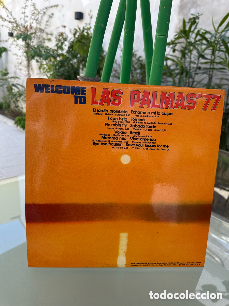 Discos de vinilo: Lp WELCOME LAS PALMAS 77 - Foto 3