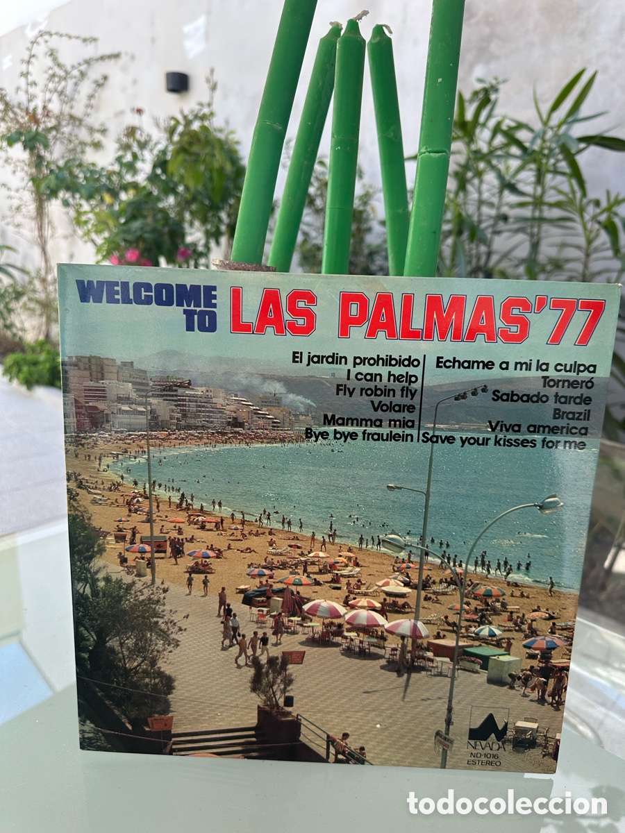 Discos de vinilo: Lp WELCOME LAS PALMAS 77 - Foto 1