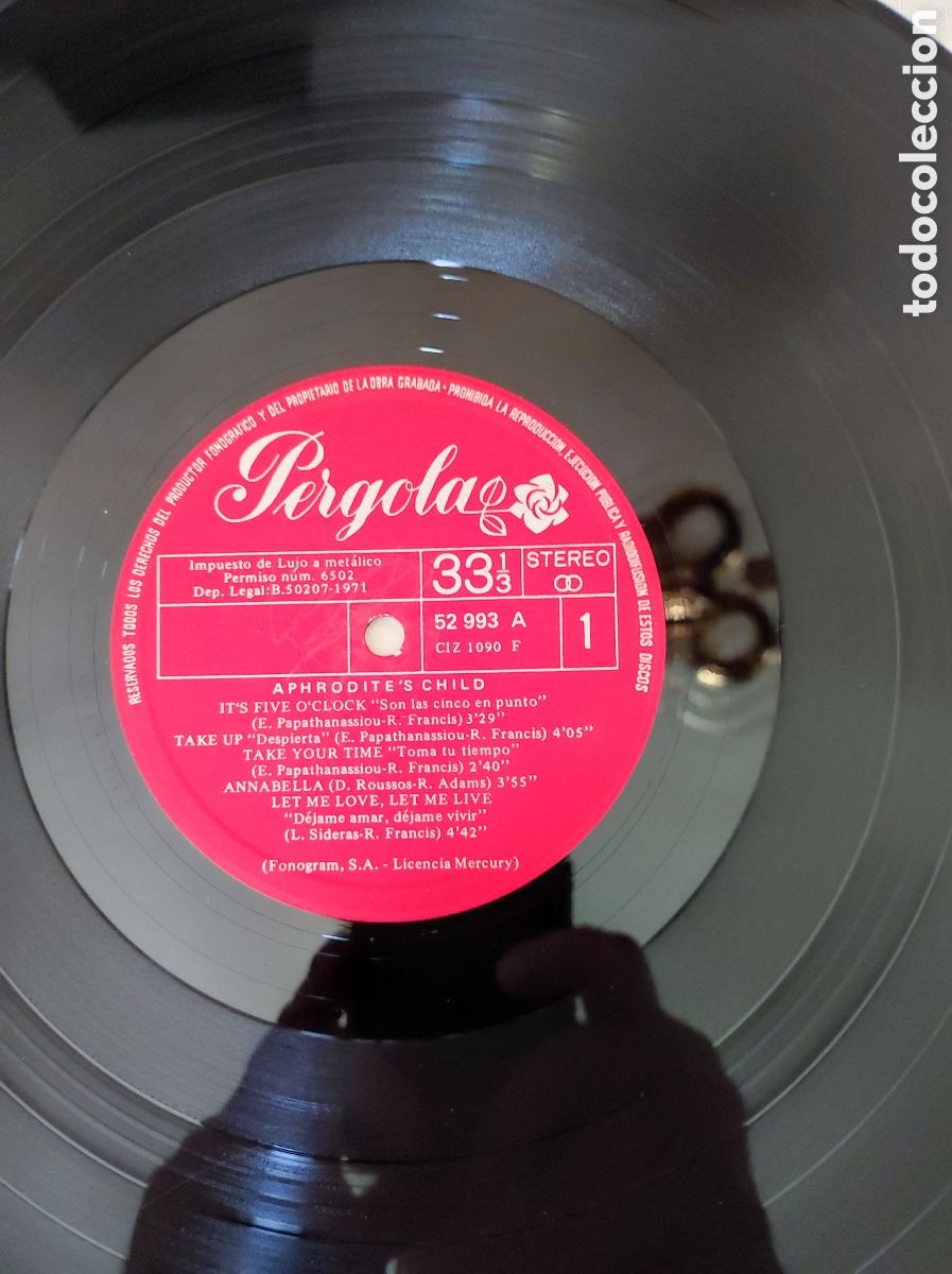 Discos de vinilo: APHRODITES CHILD - IDEM - Foto 3