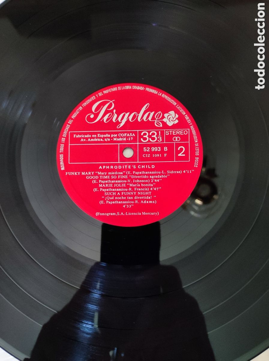 Discos de vinilo: APHRODITES CHILD - IDEM - Foto 4