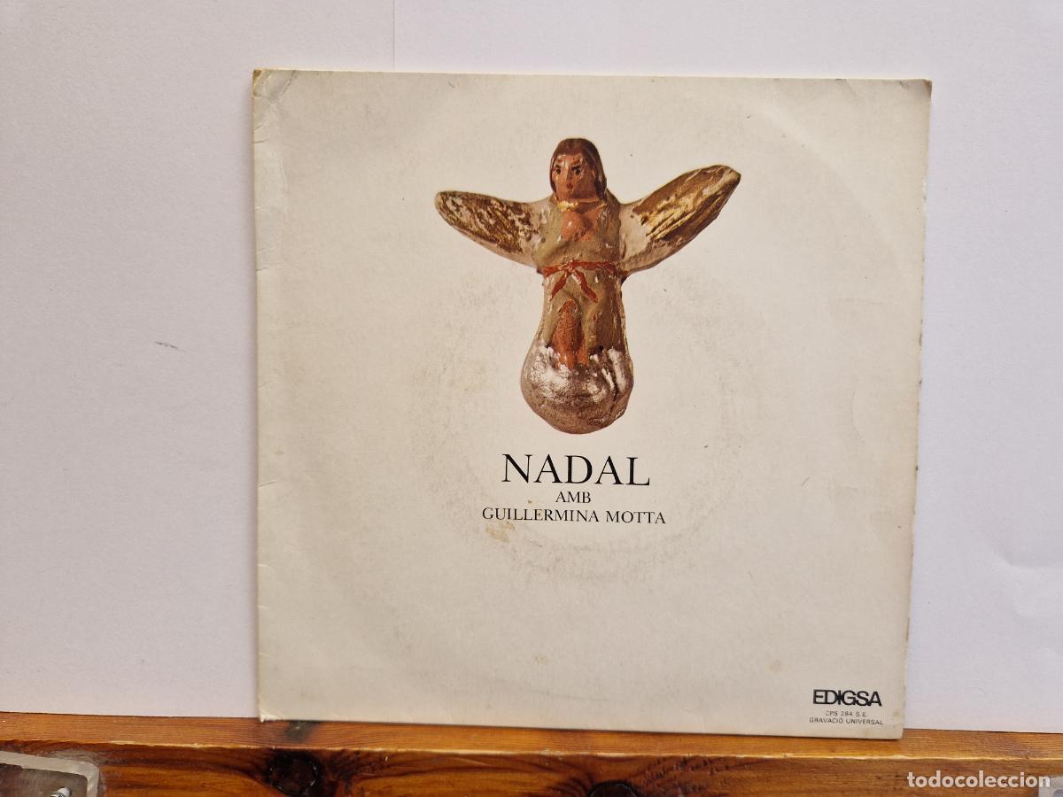 Discos de vinilo: SINGLE. NADAL AMB GUILLERMINDA MOTTA. - Foto 1