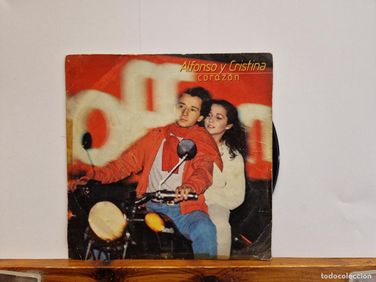 Discos de vinilo: SINGLE. ALFONSO Y CRISTINA. CORAZON. - Foto 1