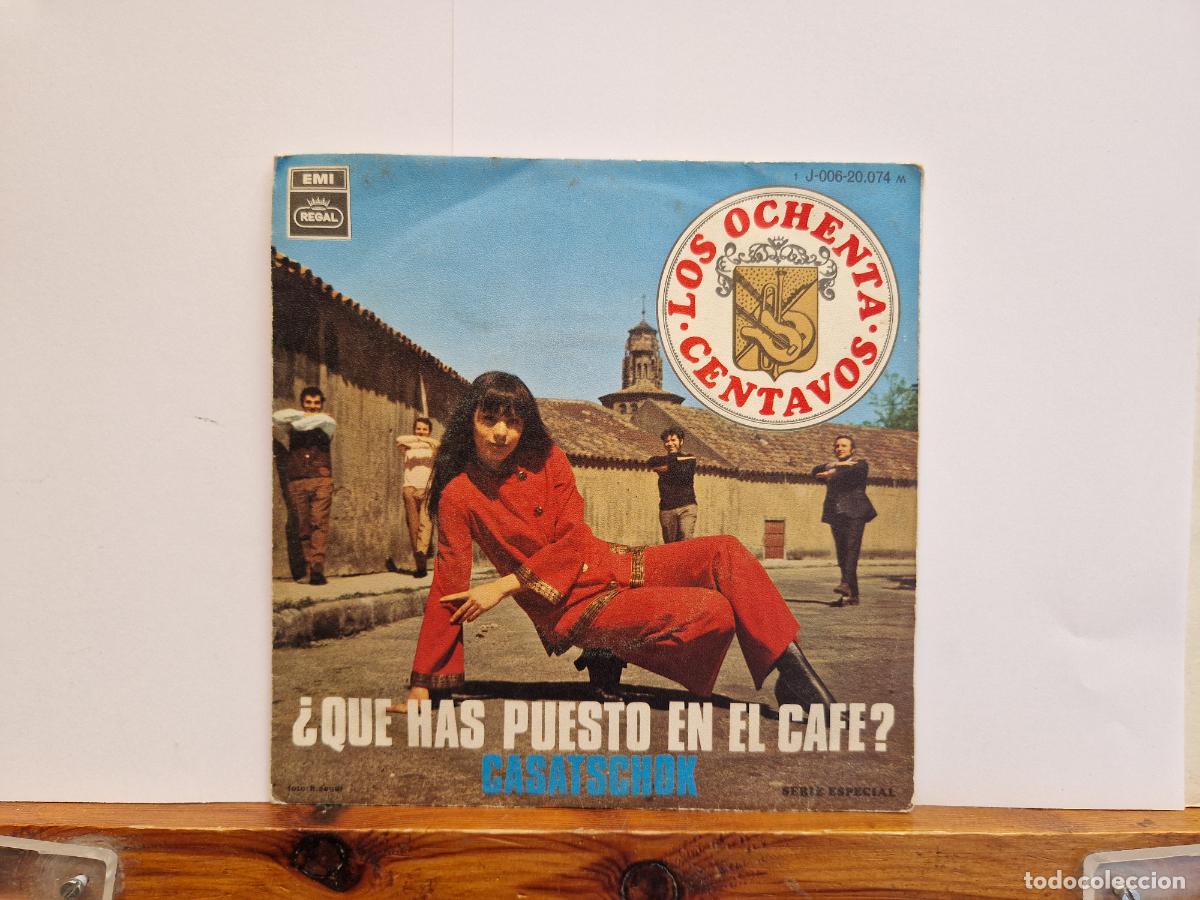 Discos de vinilo: SINGLE. &iquest;QUE HAS PUESSTO EN EL CAFE? CASATSCHOK. - Foto 1