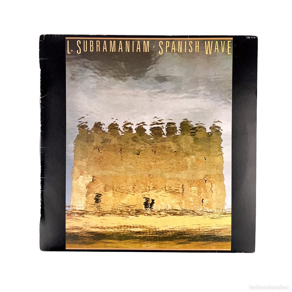 Discos de vinilo: LP. L. Subramaniam. Spanish Wave - Foto 1