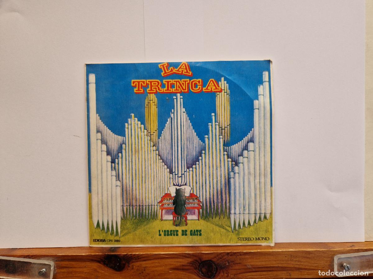 Discos de vinilo: SINGLE. LA TRINCA. LORGUE DE GATS. - Foto 1